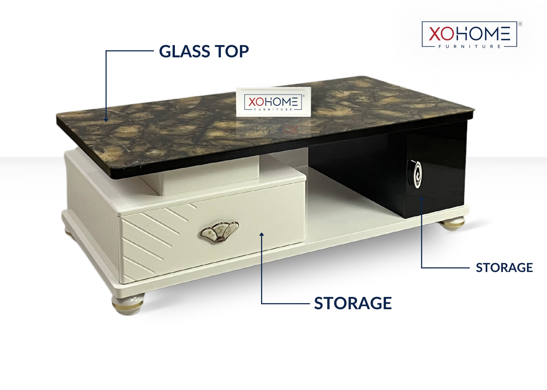 XOHOME Garnet Coffee table