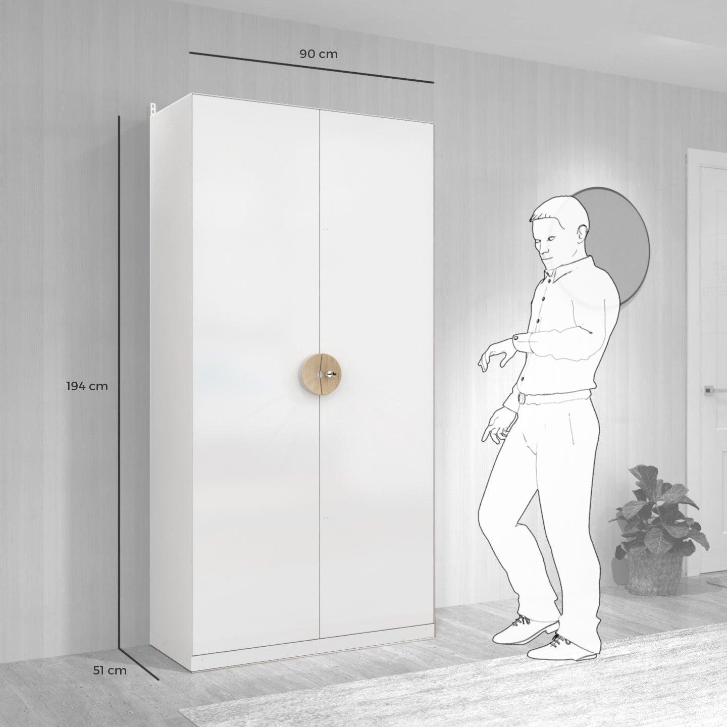 Chic 2 door (No Mirror)