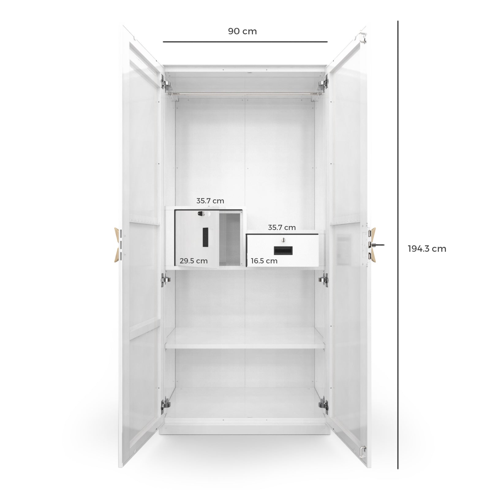 Chic 2 door (With Mirror)