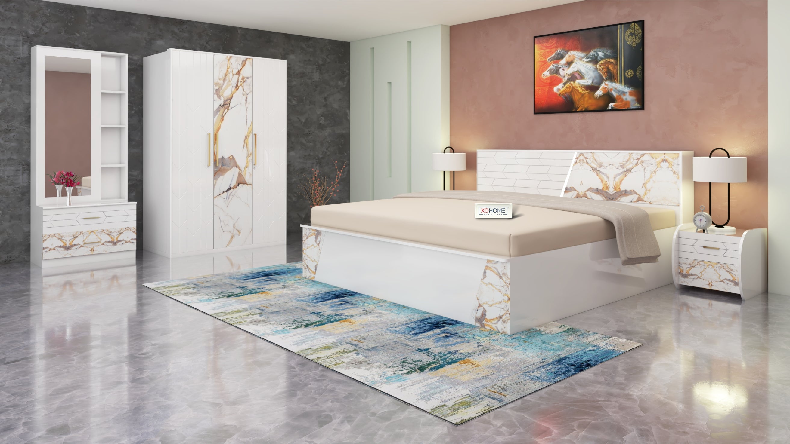 Marbellous Bedroom Set