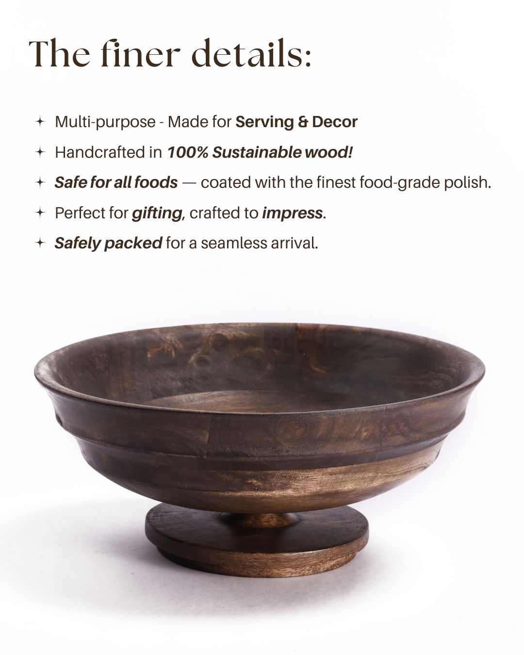 Oriza (Walnut finish)