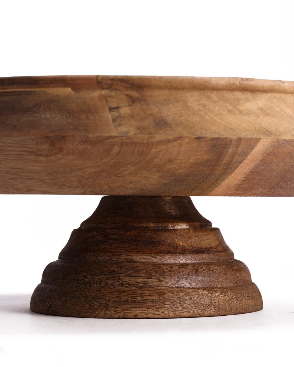 Luxury handcrafted wooden bowl used for serving or gifting by XOHOME
