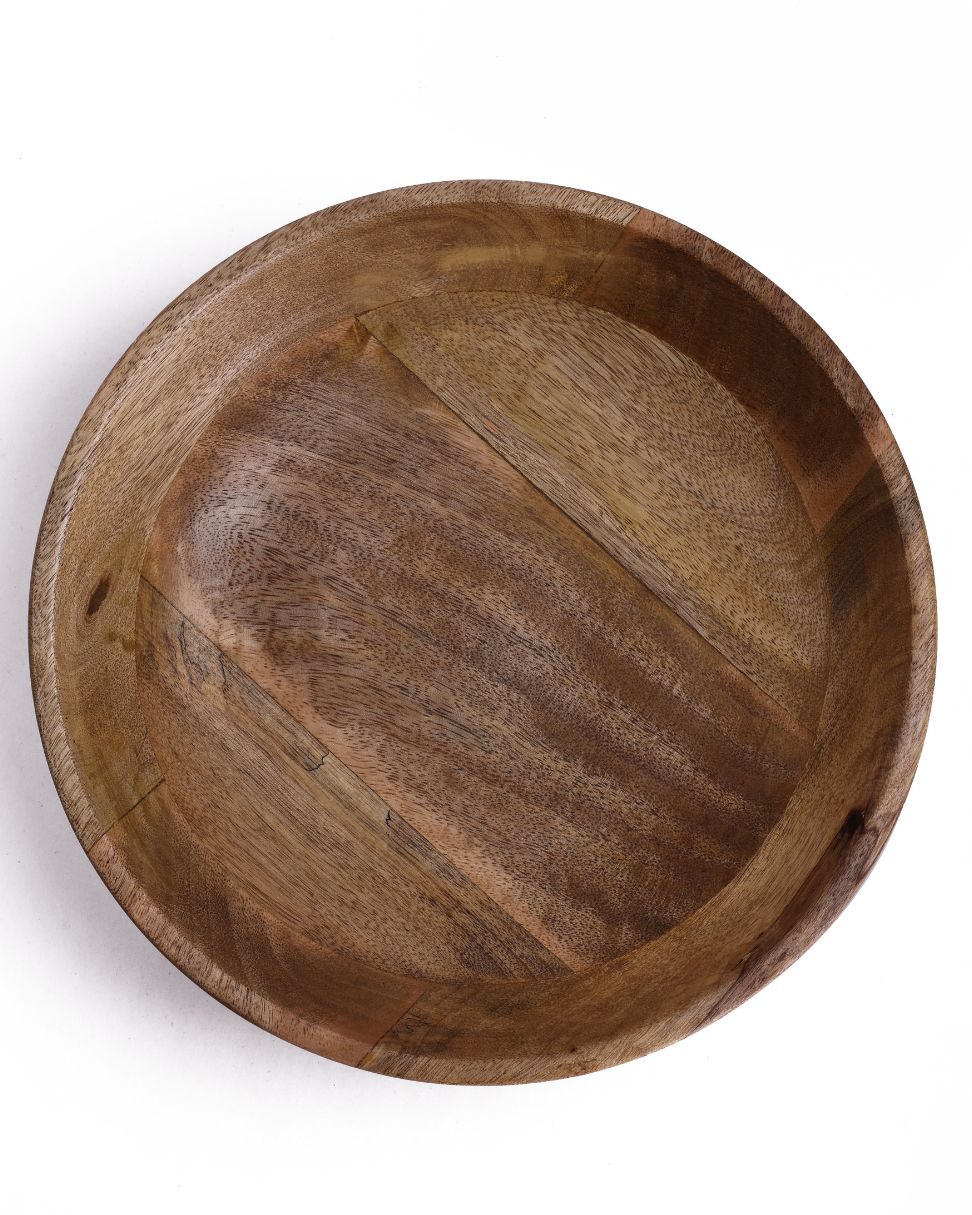 Artisan-made sustainable solidwood décor bowl – perfect gifting piece for homes