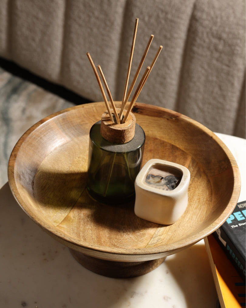 XOHOME WOODEN SERVING BOWL FOR GIFTING